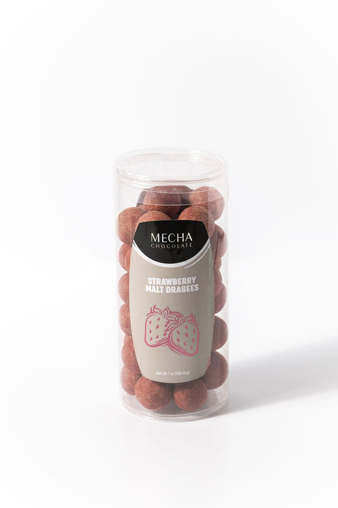 Strawberry Malt Dragees (7 oz)