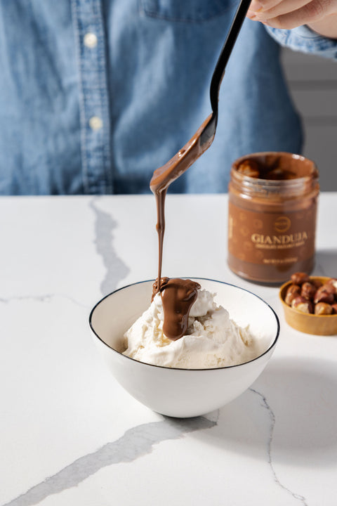 Gianduja Chocolate Hazelnut Sauce (9 oz)