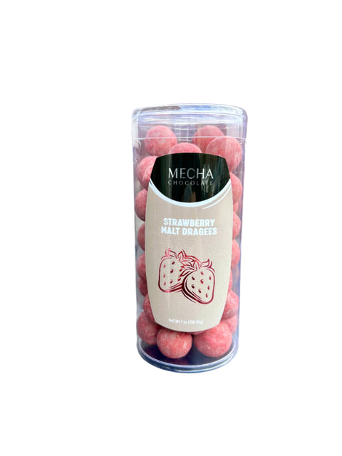 Strawberry Malt Dragees (7 oz)