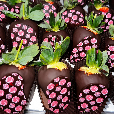 Half-Dozen Chocolate-Covered Strawberries [PRE-ORDER ONLY, IN-STORE PICK-UP ONLY 2/13 OR 2/14]