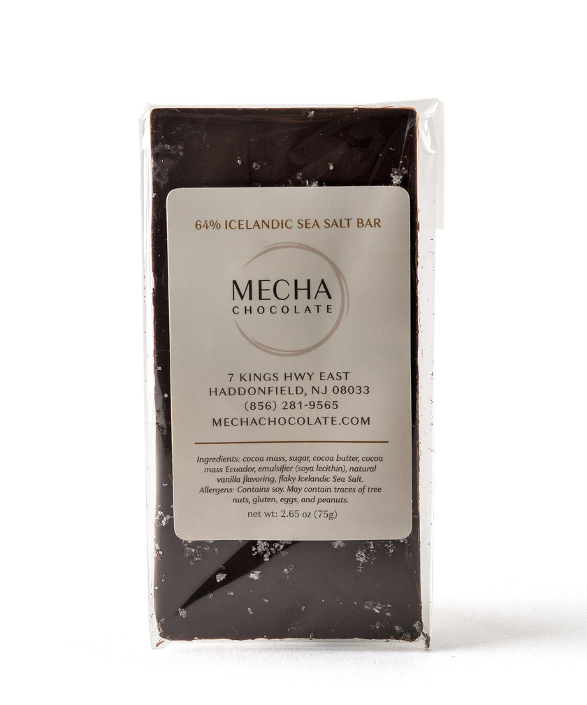 Icelandic Sea Salt Bar (2.65 oz) – MechaChocolate