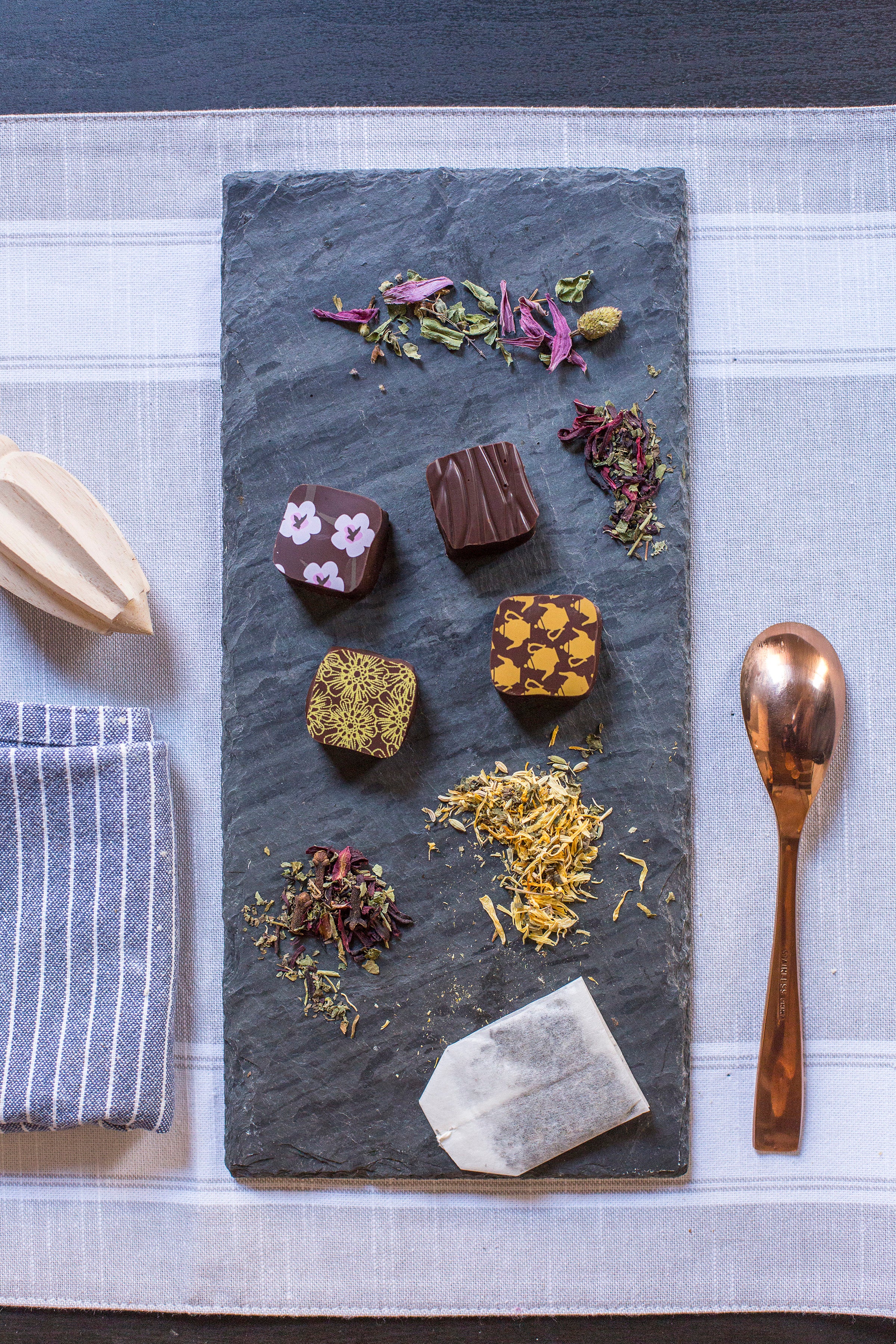 MECHA Chocolate Tea Box | Unique Gourmet Chocolates – MechaChocolate