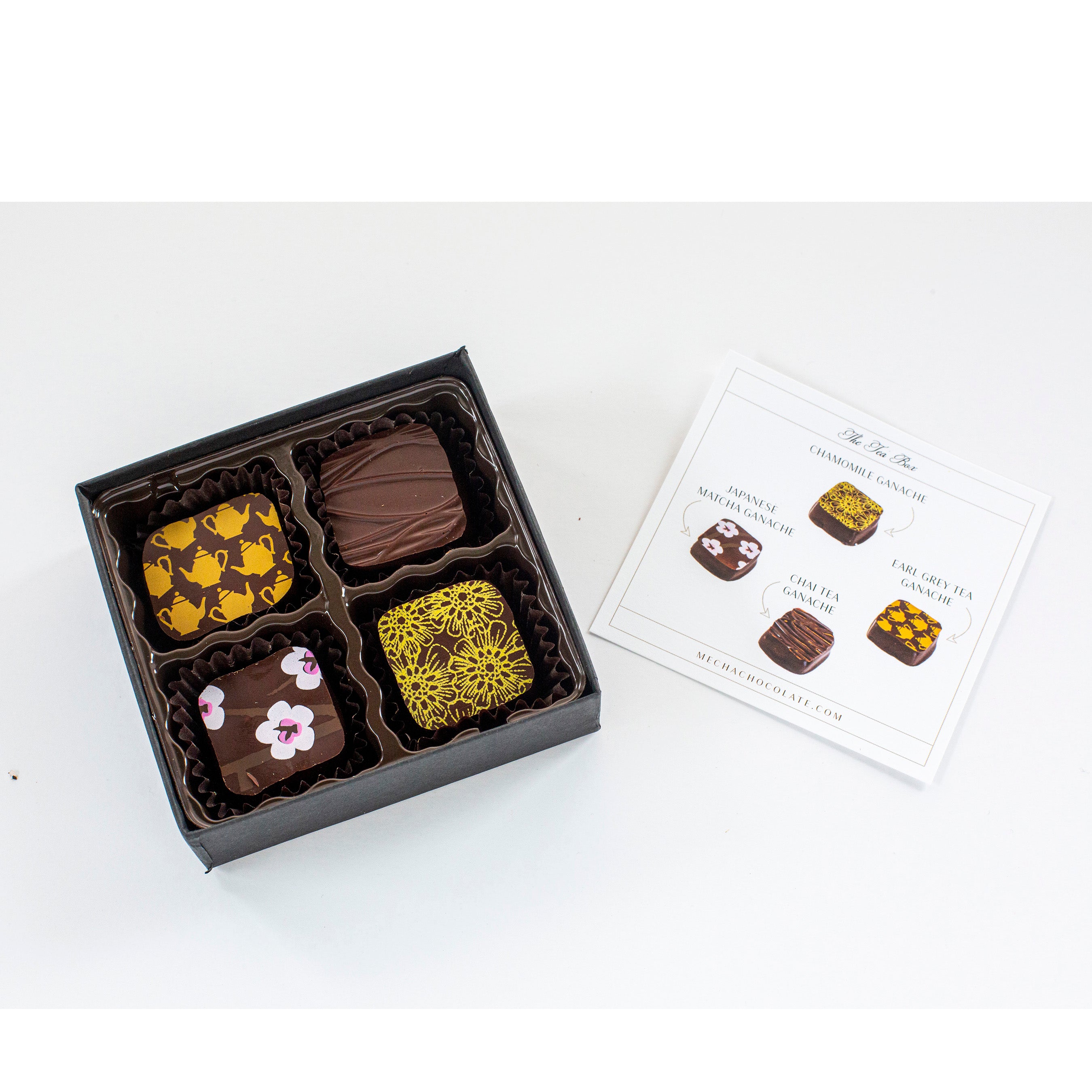 MECHA Chocolate Tea Box | Unique Gourmet Chocolates – MechaChocolate