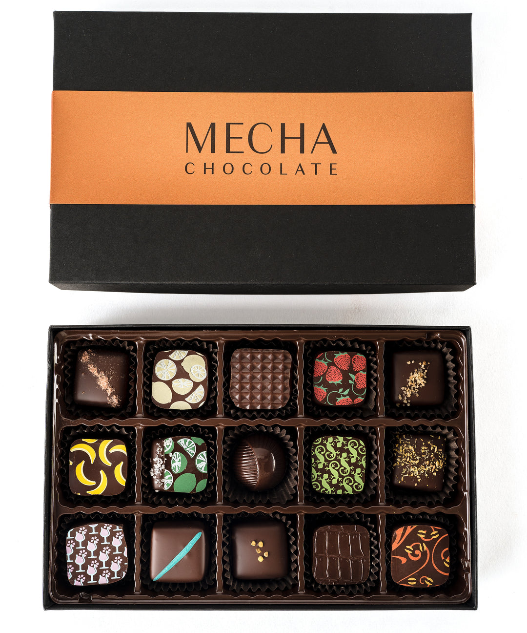 Mecha Choco MECHA Chocolate Ganache Box | Unique Artisan Chocolates – MechaChocolate