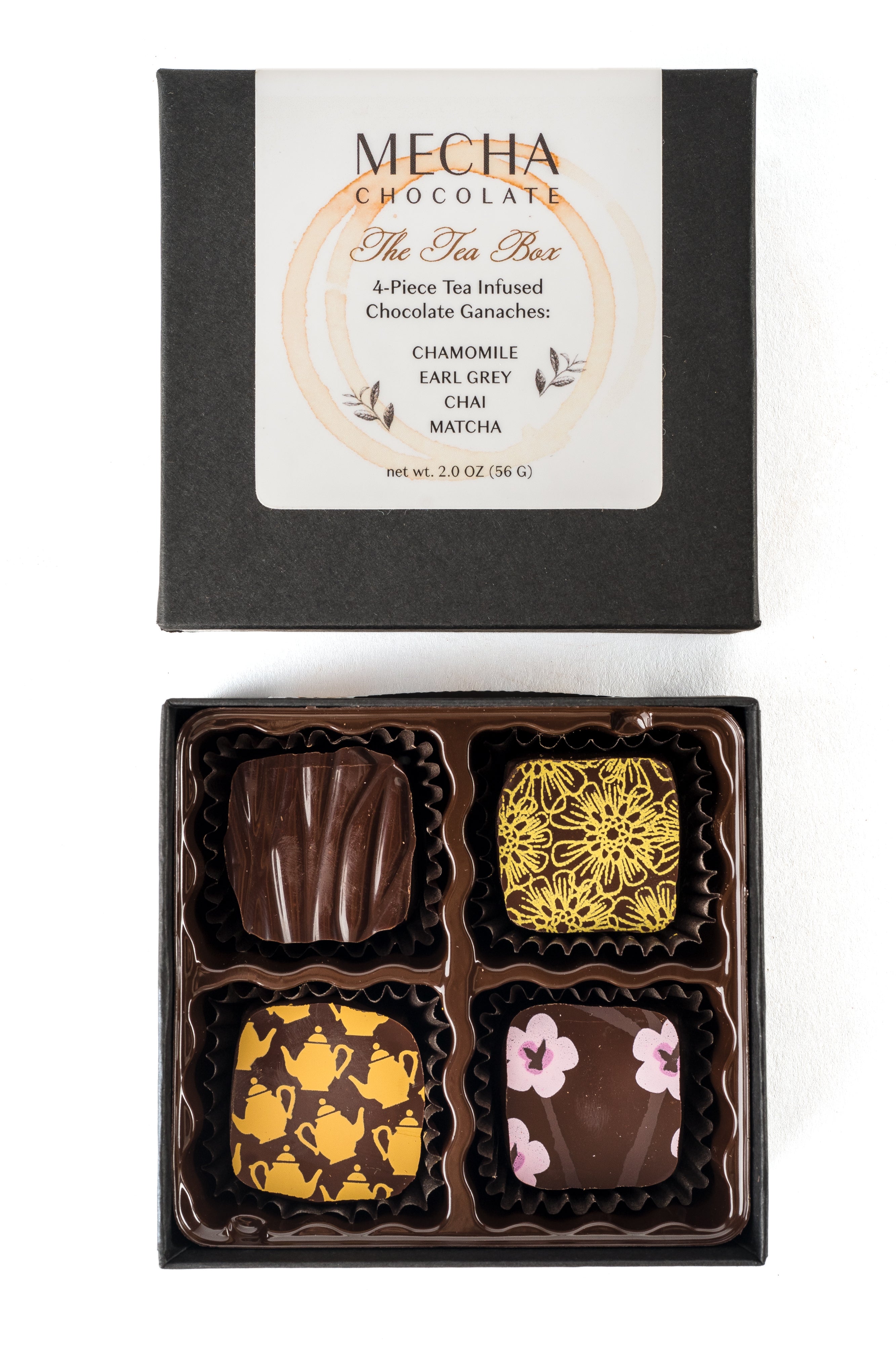Mecha Choco MECHA Chocolate Tea Box | Unique Gourmet Chocolates – MechaChocolate